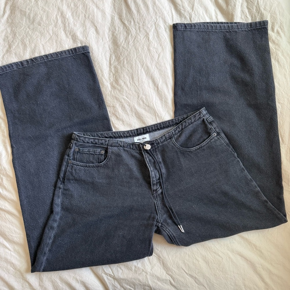 Still Here Cool Jean in Washed Black